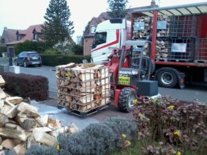 levering van brandhout in bulk sotransbois