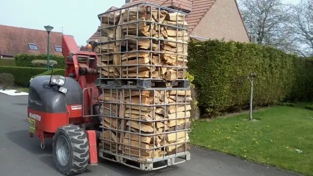 steres brandhout stammen