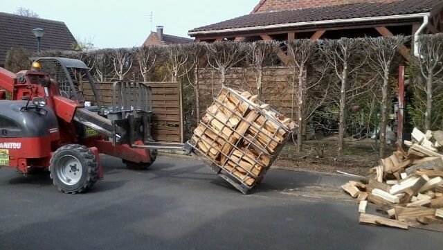 bulklevering van brandhout sotransbois