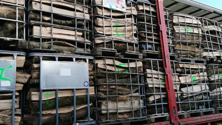 Bûches de 1m en box