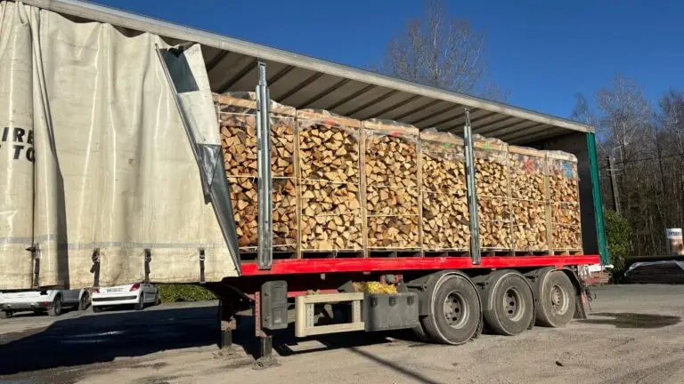 grote pallets 2,40 m³ brandhout