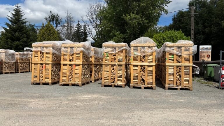 Palettes de 2m³ bois de chauffage